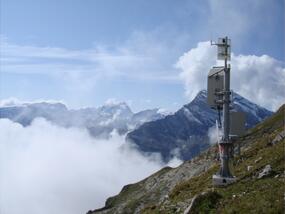 Avalanche trigger system, Gumen, Braunwald