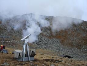 Avalanche trigger system Rinerhorn, Davos