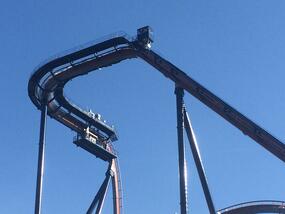 Mountain aerial tramway Rollercoaster, Ohio USA