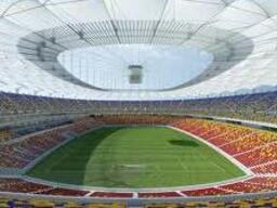 Rope installation, national stadium Bucharest