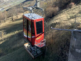 Upgrading the Raron – Eischoll cable car