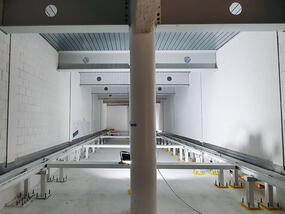 Stahlkonstruktion für die Pharmaindustrie